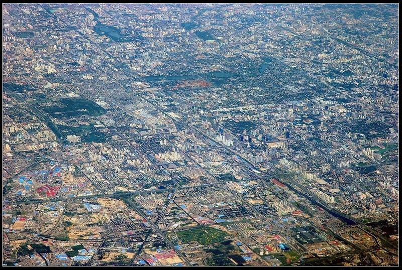 从空中看北京和上海.你喜欢哪个城市|精彩贴图