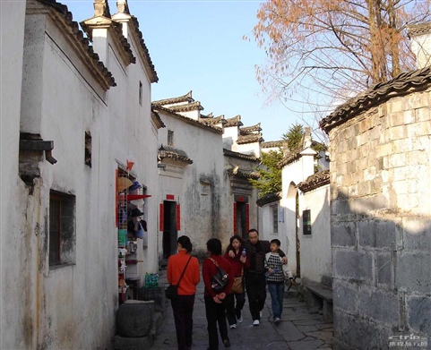 宏村西递风景