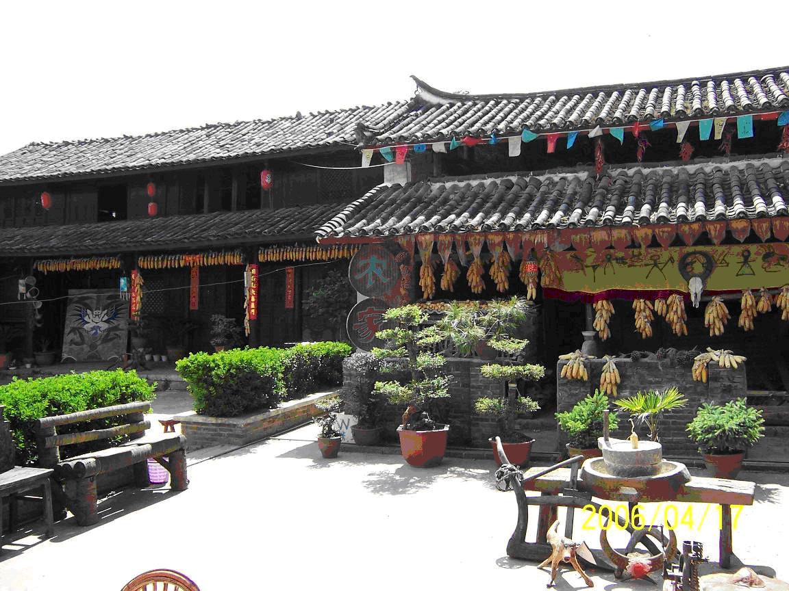 阳朔山水别院宋文化酒店，是在老宅的基础下改建而成