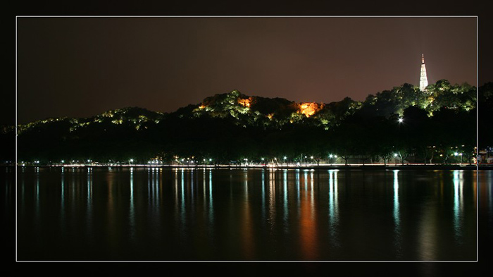 西湖夜景