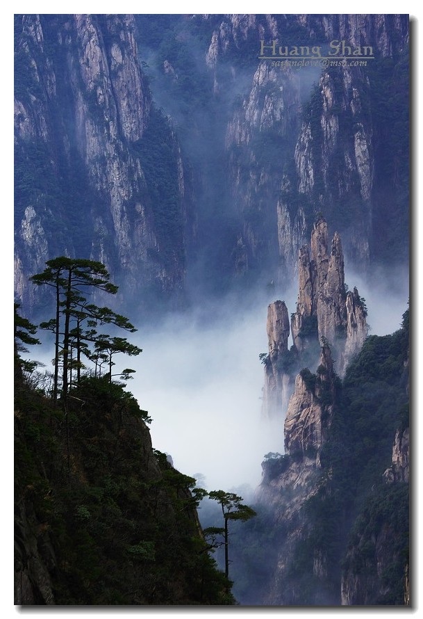 冬游黄山叹天下无山(雨雪云雾)