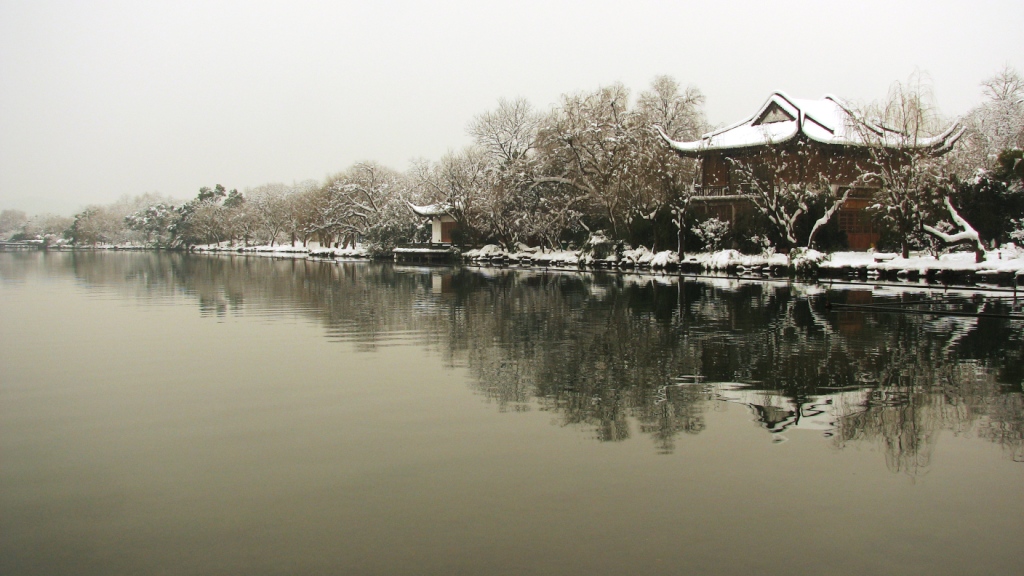 冬天到杭州来看雪