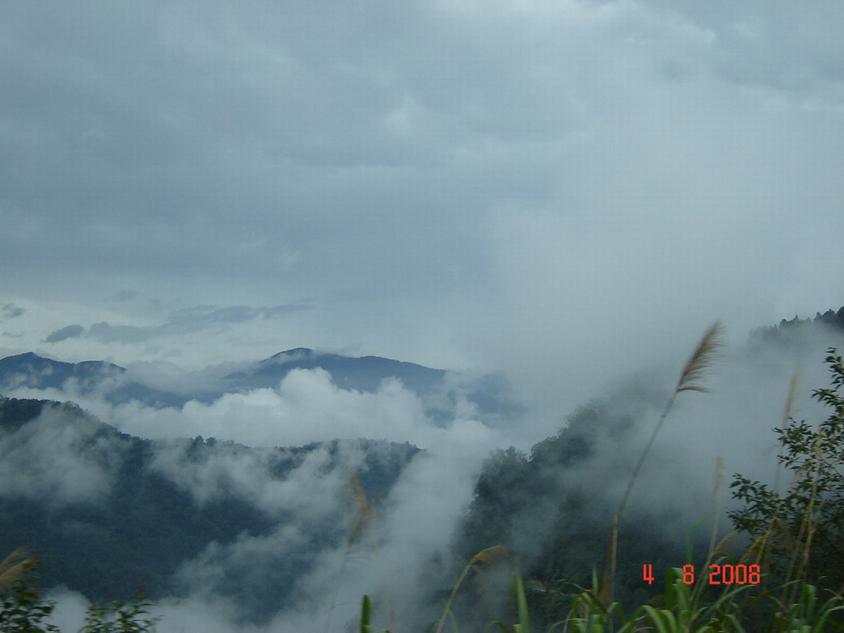 台湾游记高山青涧水蓝三