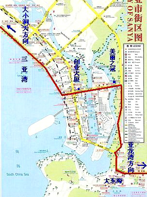 三亚市交通,公交线路 水果介绍7