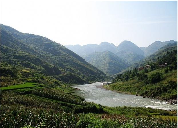 贵州仁怀桐梓河避暑游,大山大水大转折