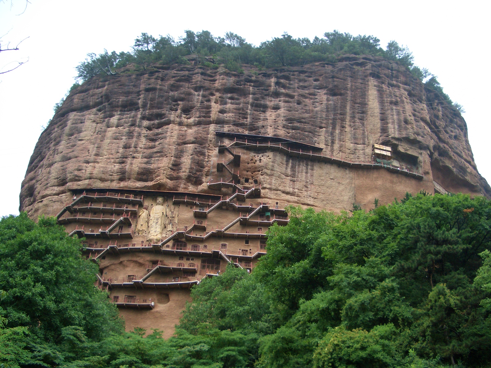 再闯大西北之一——甘肃天水,平凉,固原(伏羲庙,麦积山石窟,麦积山)