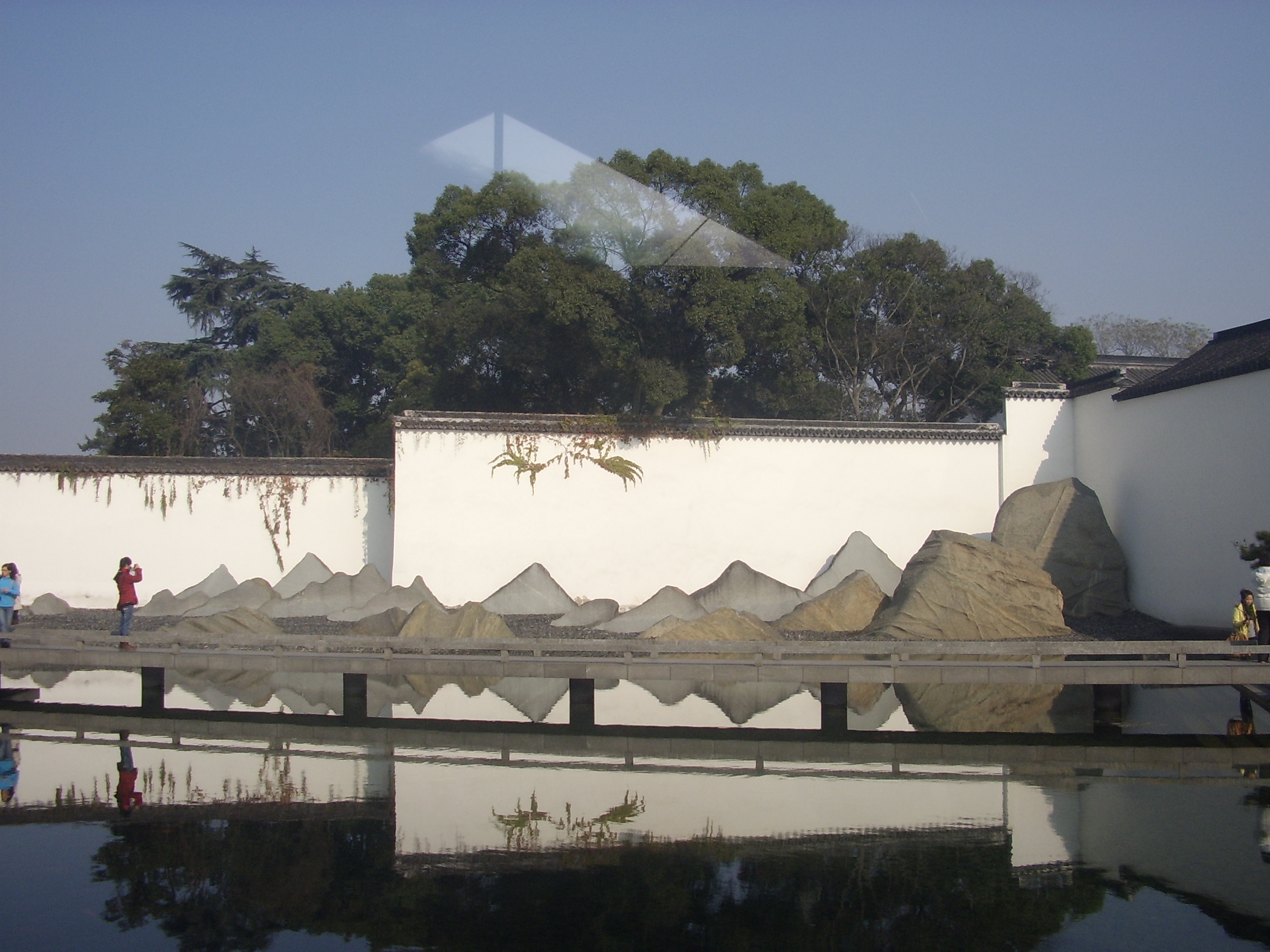 苏州博物馆片山水景)