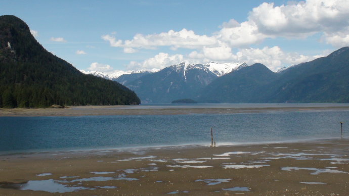 《北美游记》之十 卑诗菲莎河谷中的皮特湖(pitt lake 加拿大卑诗省