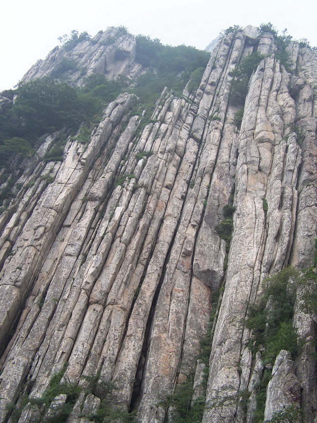 直立岩层图片图片