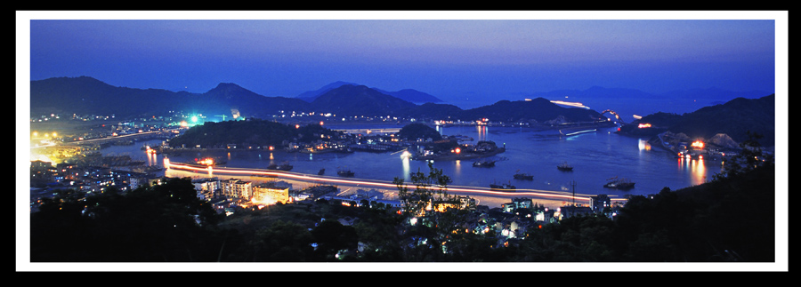 海山仙子國---寧波象山---漁港石浦夜景