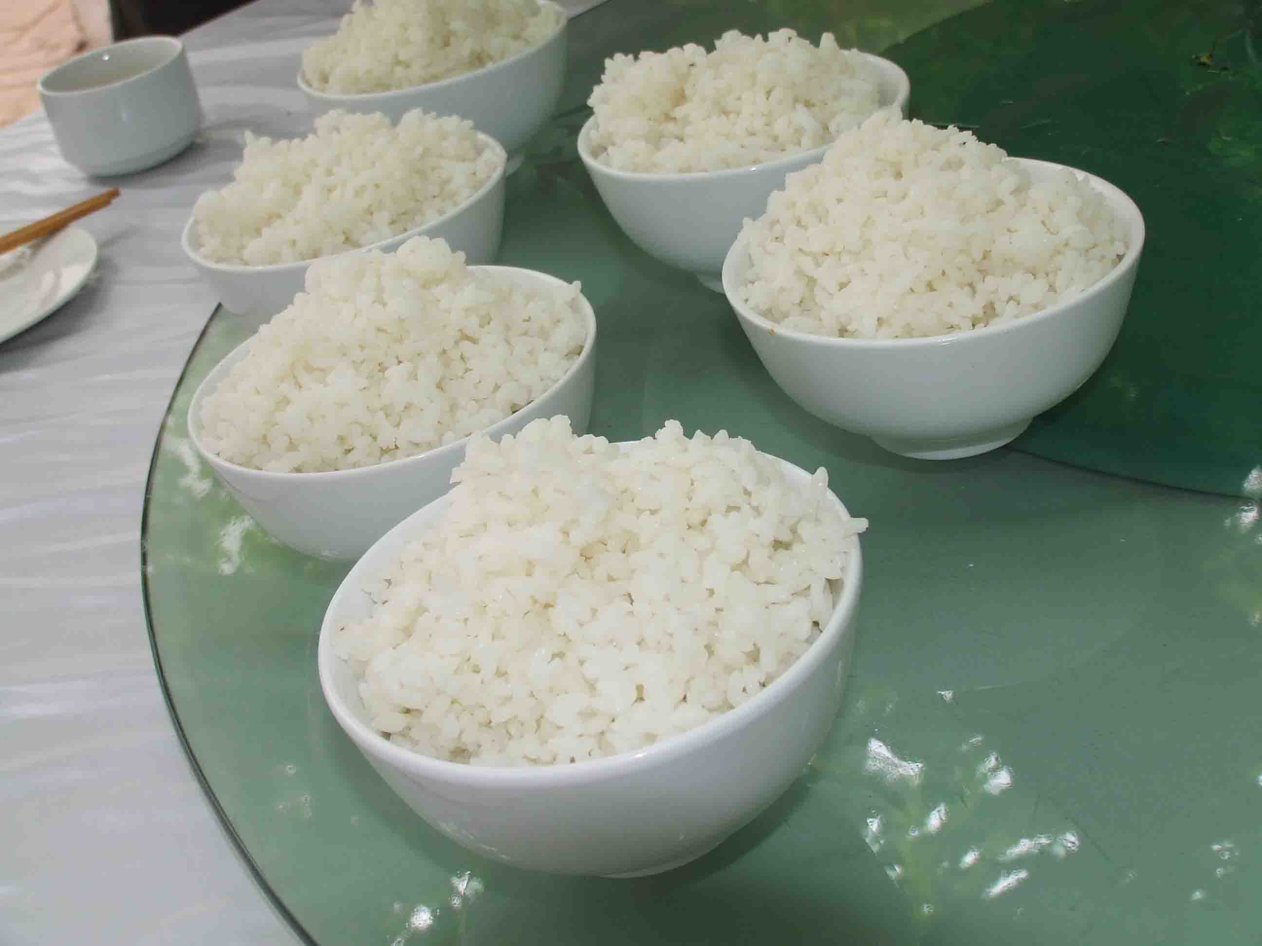 一碗白米饭真实图片图片