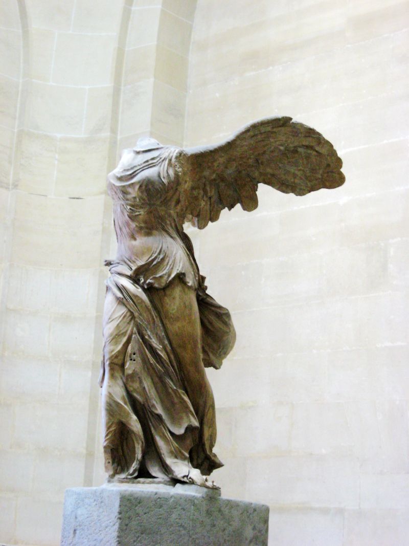 胜利女神雕像色雷斯图片